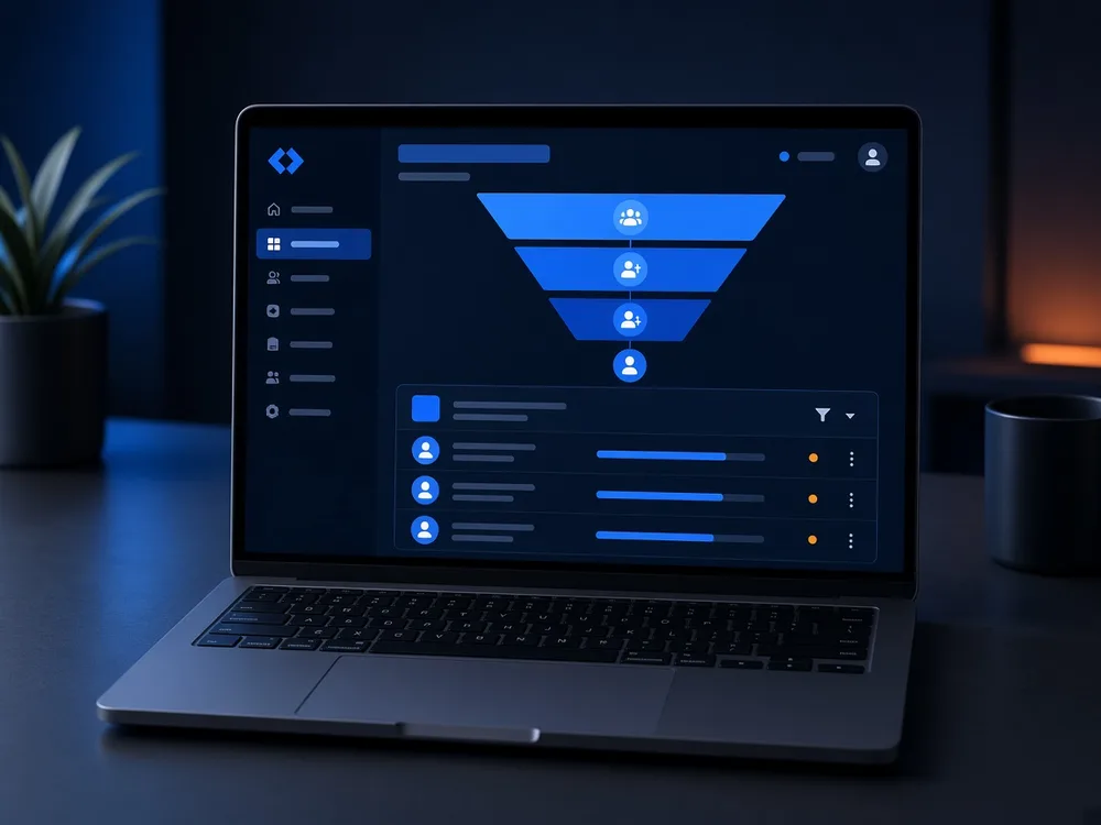 Lead generation funnel enquiries CRM pipeline Delhi Gnext Technologies