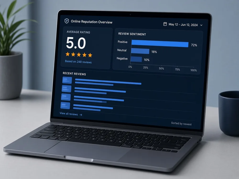 Online reputation management reviews and brand search monitoring Delhi Gnext